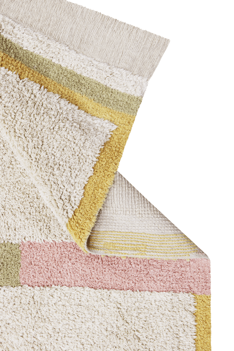 LORENA CANALS - Tapis Lavable Lane Naturel - Vintage Nude 200 x 300 Cm