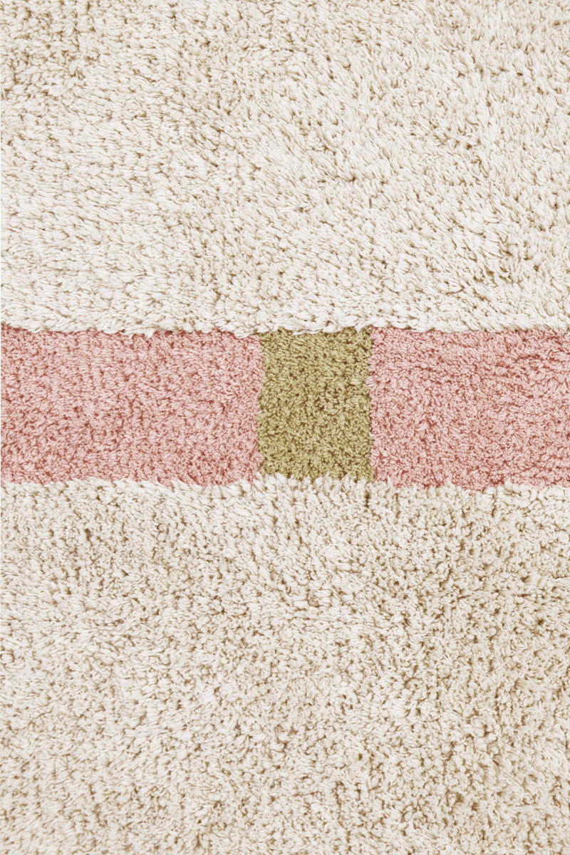 LORENA CANALS - Tapis Lavable Lane Naturel - Vintage Nude 200 x 300 Cm