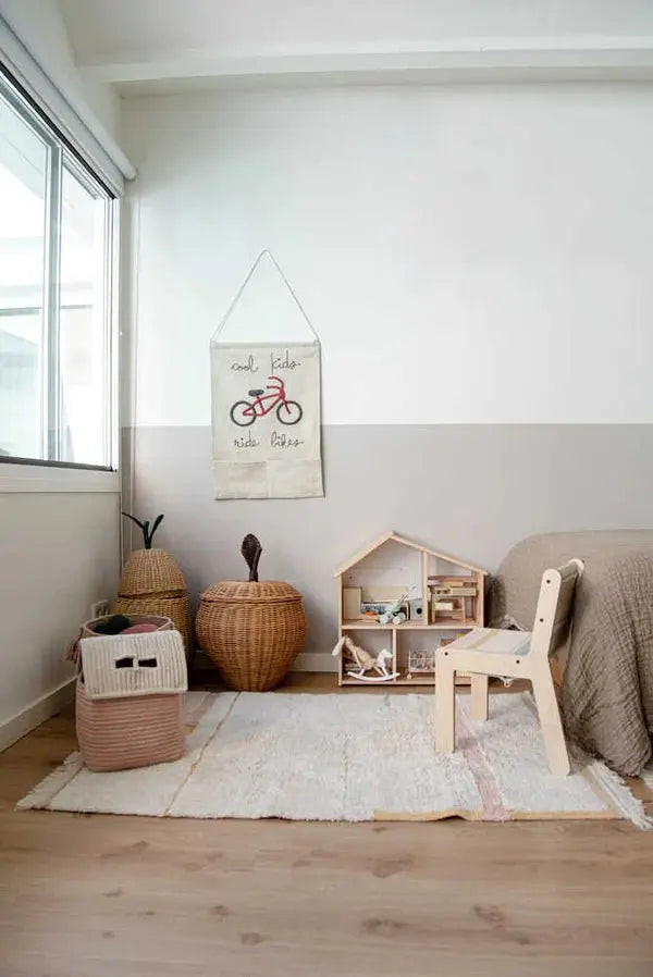 LORENA CANALS - Tapis Lavable Lanes Vintage Nude 140 X 200 Cm