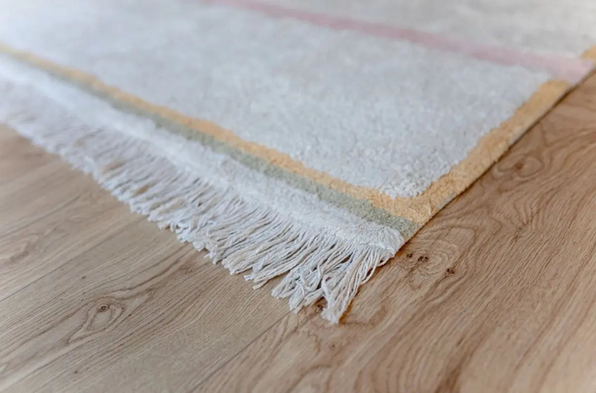 LORENA CANALS - Tapis Lavable Lanes Vintage Nude 140 X 200 Cm