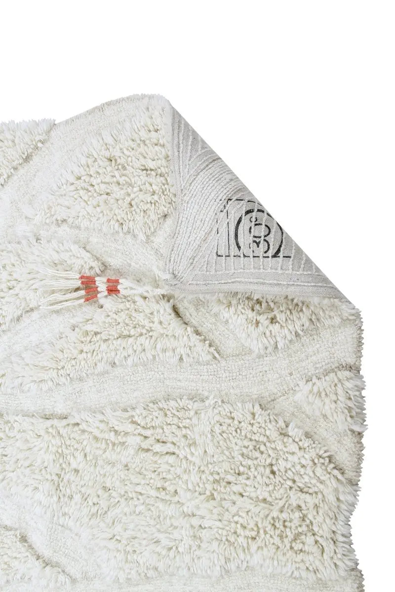 LORENA CANALS - Tapis Lavable Lavable Enkang Ivoire 170 X 240 Cm