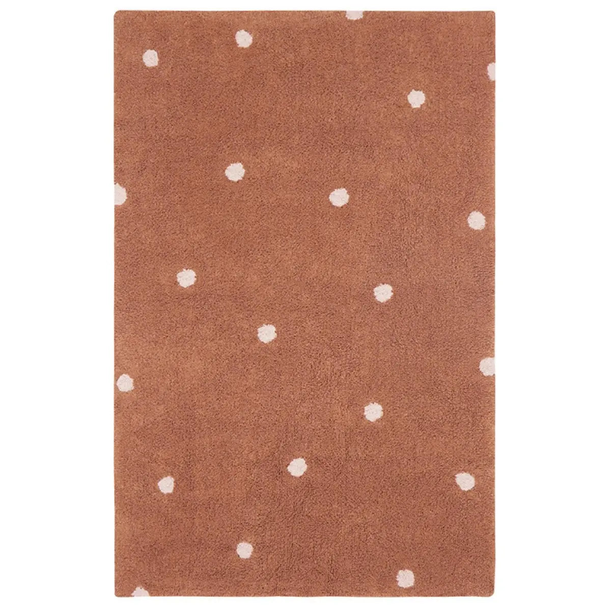 LORENA CANALS - Tapis Lavable Mini Dot Chestnut