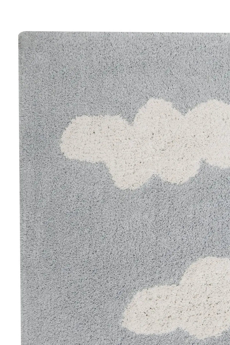 LORENA CANALS - Tapis Lavable Nuages Gris 120 X 160 Cm