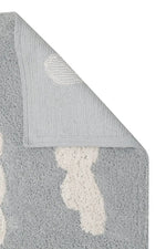 LORENA CANALS - Tapis Lavable Nuages Gris 120 X 160 Cm