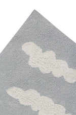 LORENA CANALS - Tapis Lavable Nuages Gris 120 X 160 Cm