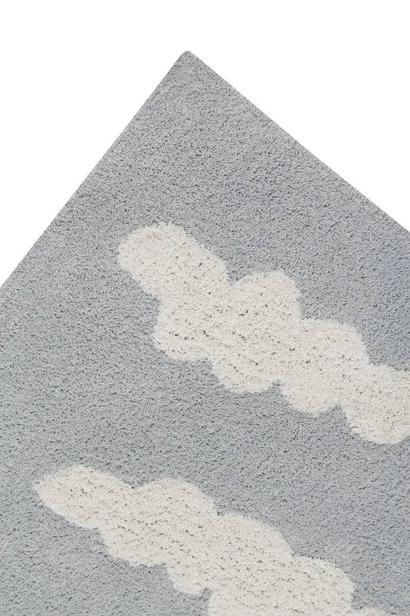LORENA CANALS - Tapis Lavable Nuages Gris 120 X 160 Cm