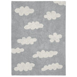 LORENA CANALS - Tapis Lavable Nuages Gris 120 X 160 Cm