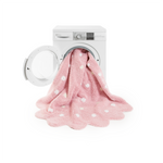 LORENA CANALS - Tapis Lavable Petit Biscuit Rose 140 x 140 Cm