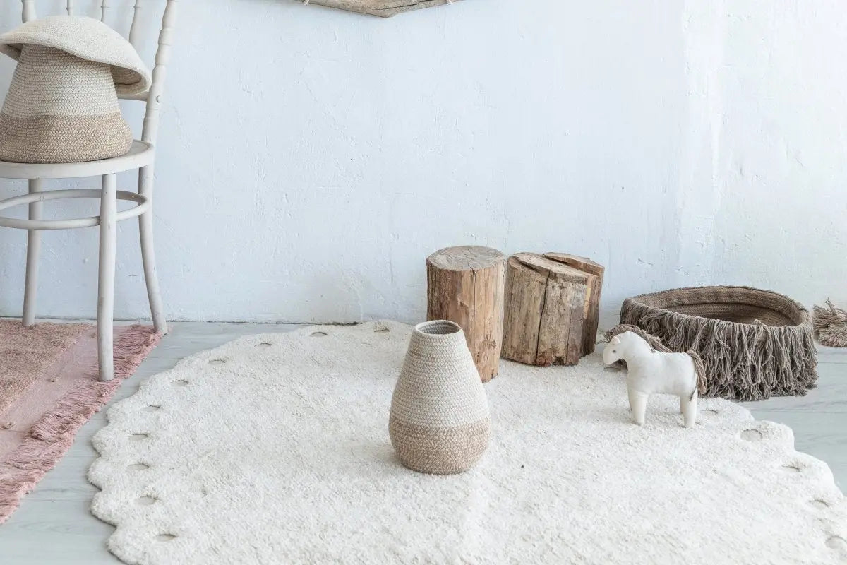 LORENA CANALS - Tapis Lavable Picone Ivoire 130 X 180 Cm