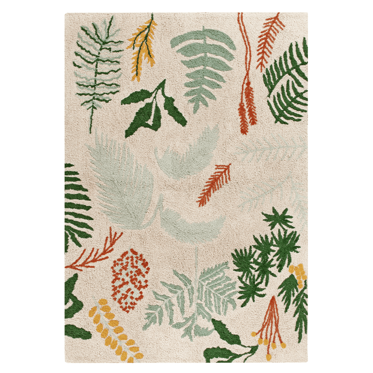 LORENA CANALS - Tapis Lavable Plantes Botaniques 140 x 200 Cm