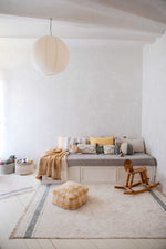 LORENA CANALS - Tapis Lavable Plate Vintage Bleu 170 x 240 cm