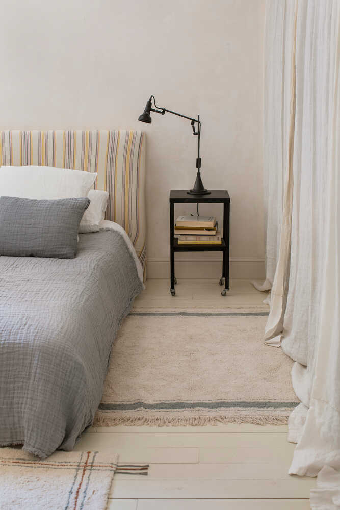 LORENA CANALS - Tapis Lavable Plate Vintage Bleu 170 x 240 cm