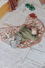 LORENA CANALS - Tapis Lavable - Poulet 110 x 100 Cm