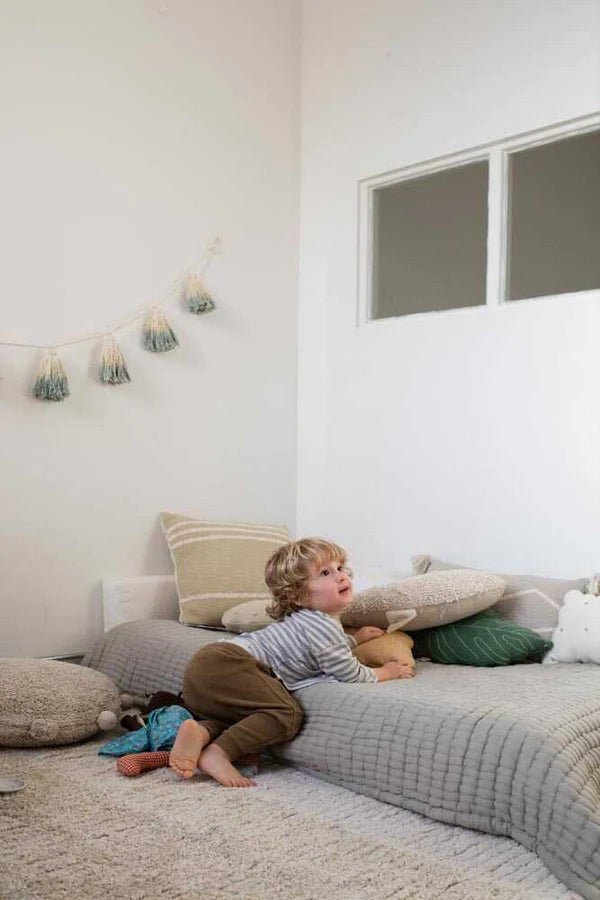 LORENA CANALS - Tapis Lavable Réversible Gelato Vert 120 x 160 Cm