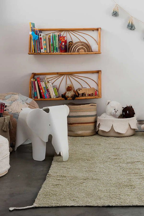 LORENA CANALS - Tapis Lavable Réversible Gelato Vert 120 x 160 Cm