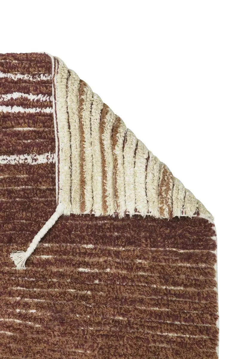 LORENA CANALS - Tapis Lavable Réversible Twin Toffee 80 X 140 Cm