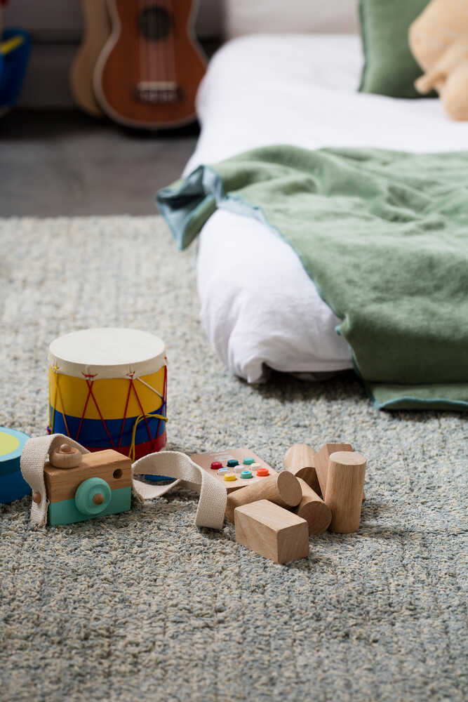 LORENA CANALS - Tapis Lavable Réversible Twin Vintage Blue 200 x 300 cm