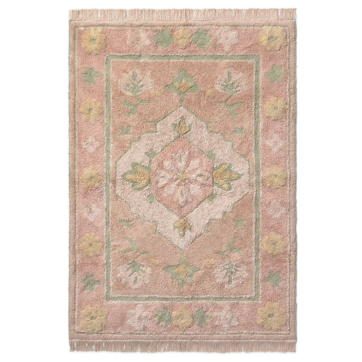 LORENA CANALS-Tapis Lavable Rose Perse 200 x 300 Cm