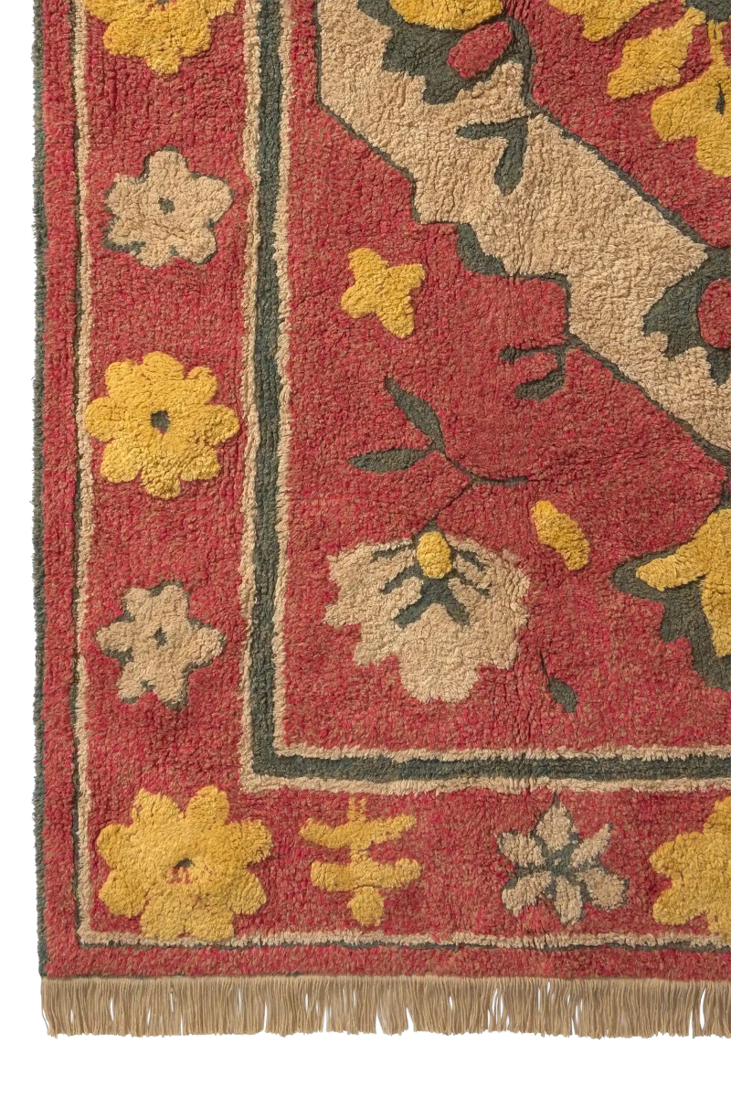 LORENA CANALS-Tapis Lavable Rouge Persan 120 x 160 Cm