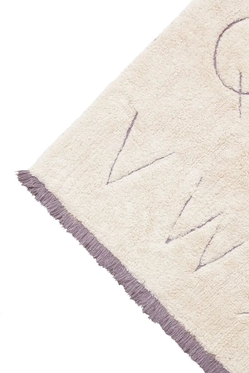 LORENA CANALS - Tapis Lavable Rugcycled Abc 90 X 130 Cm