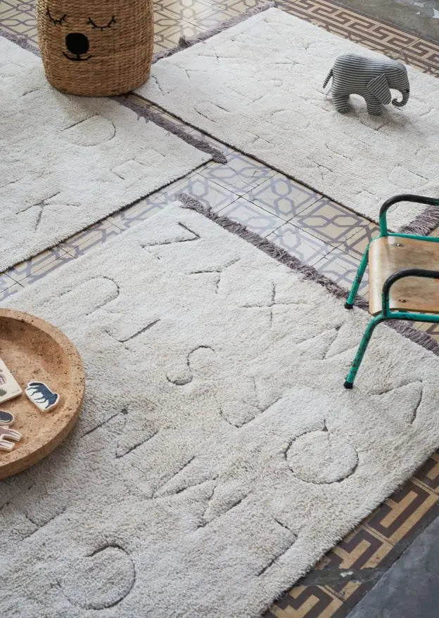 LORENA CANALS - Tapis Lavable Rugcycled Abc 90 X 130 Cm