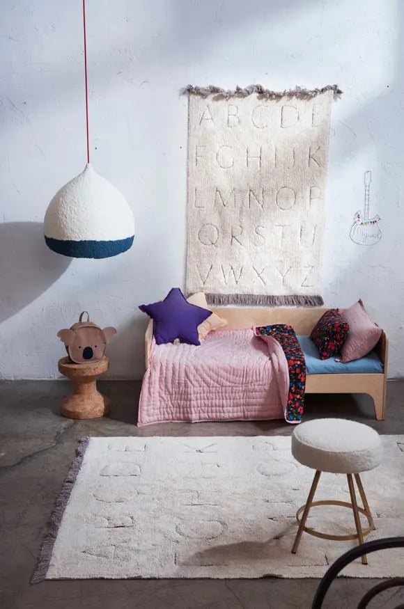 LORENA CANALS - Tapis Lavable Rugcycled Abc 90 X 130 Cm