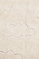 LORENA CANALS - Tapis Lavable "rugcycled" Nuages 90 X 130 cm