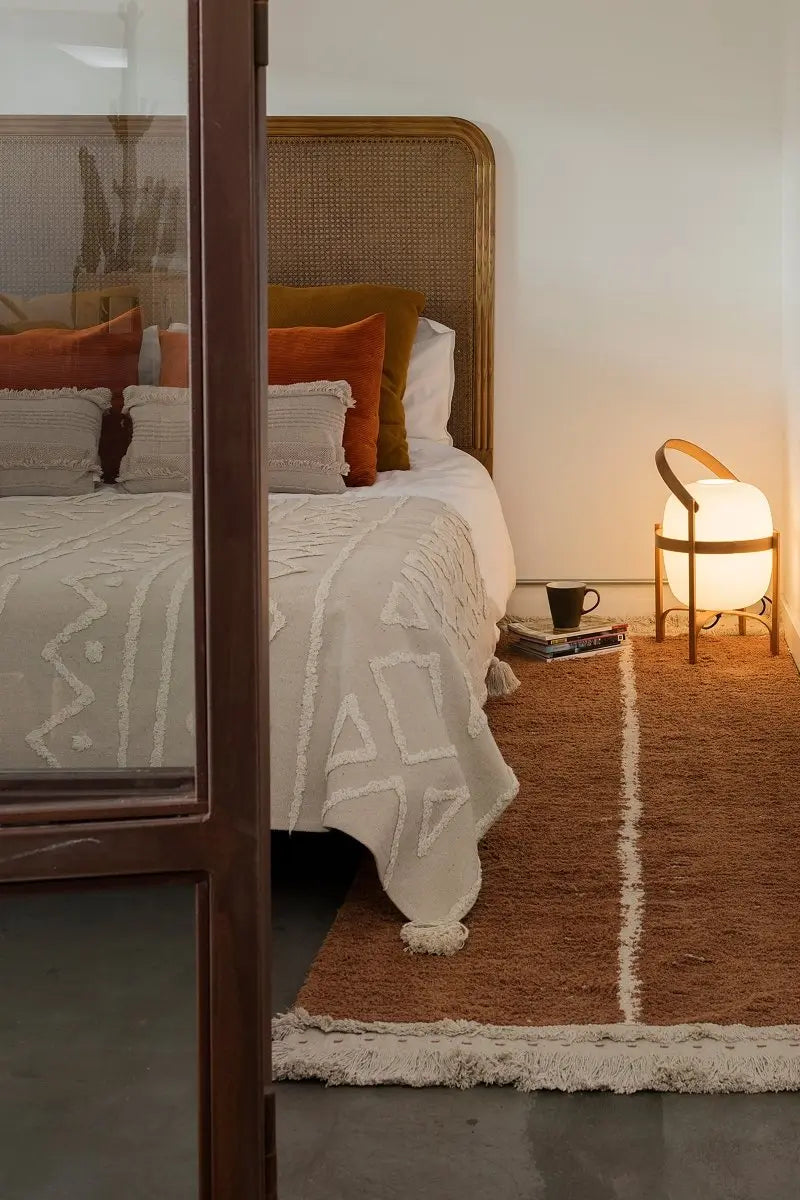 LORENA CANALS - Tapis Lavable Tribu Naturel 120 X 160 Cm