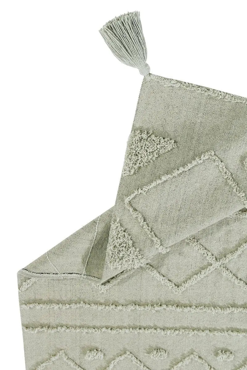 LORENA CANALS - Tapis Lavable Tribu Olive 120 X 160 Cm