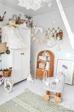 LORENA CANALS - Tapis Lavable Tribu Olive 120 X 160 Cm