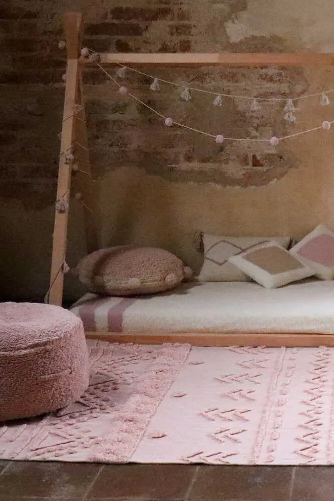 LORENA CANALS - Tapis Lavable Tribu Vintage Nude