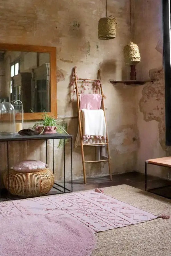 LORENA CANALS - Tapis Lavable Tribu Vintage Nude