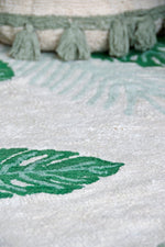 LORENA CANALS - Tapis Lavable Vert Tropical 140 x 200 Cm