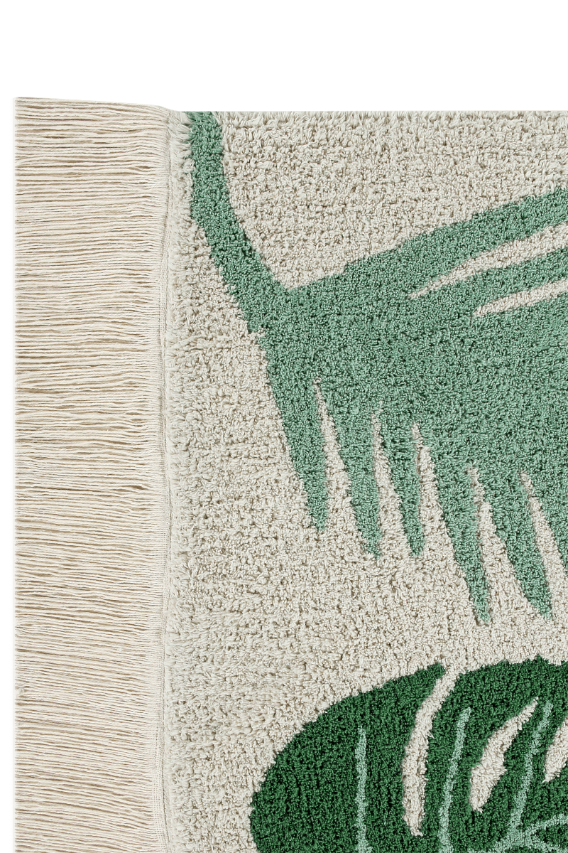 LORENA CANALS - Tapis Lavable Vert Tropical 140 x 200 Cm