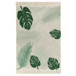 LORENA CANALS - Tapis Lavable Vert Tropical 140 x 200 Cm