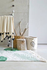 LORENA CANALS - Tapis Lavable Vert Tropical 140 x 200 Cm