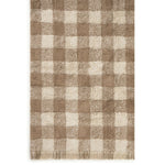 LORENA CANALS - Tapis Lavable Vichy Marron 90 x 120 Cm
