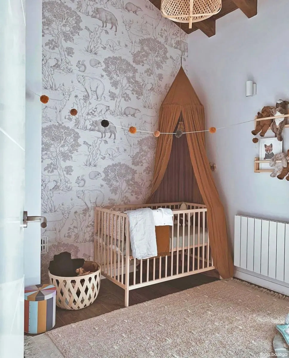 LORENA CANALS - Tapis Lavable Woods Symphony Linen 140 X 200 Cm