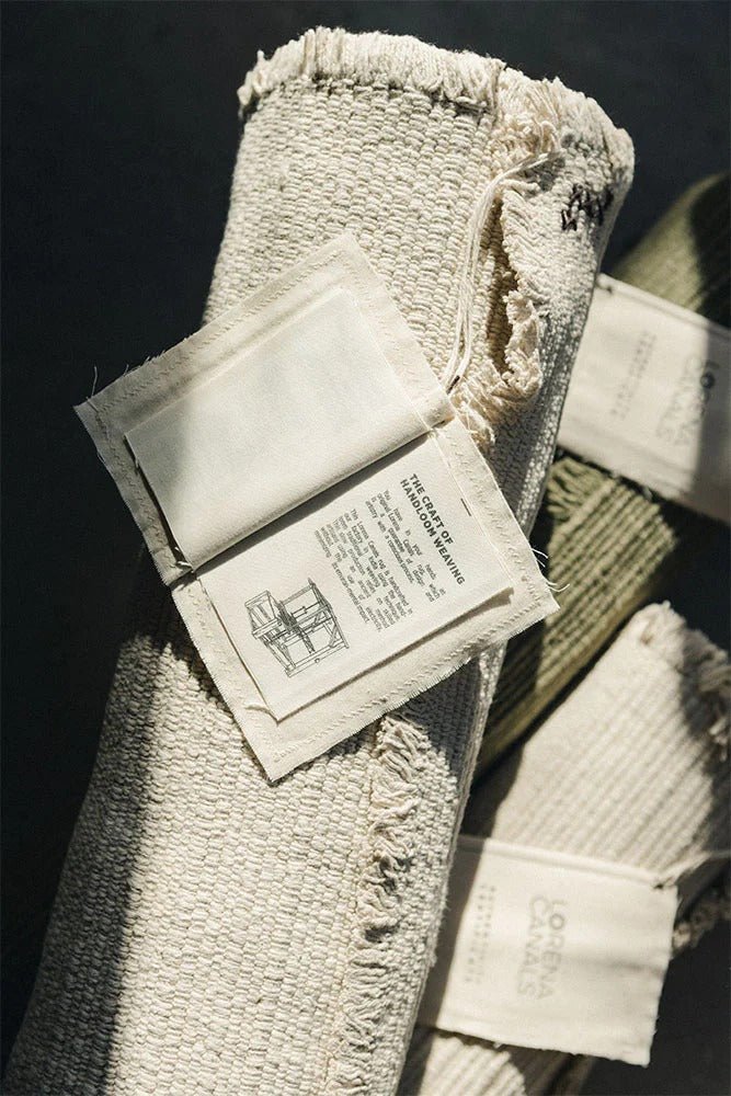 LORENA CANALS - Tapis Tissé À La Main Beige 140 X 200 Cm - Les Petits