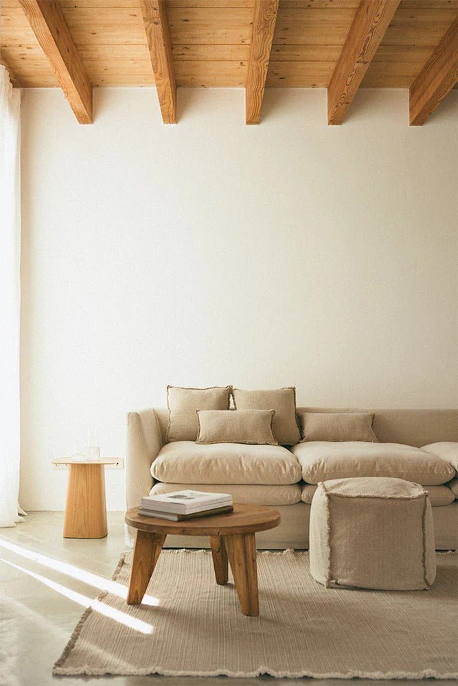 LORENA CANALS - Tapis Tissé À La Main Beige 140 X 200 Cm - Les Petits