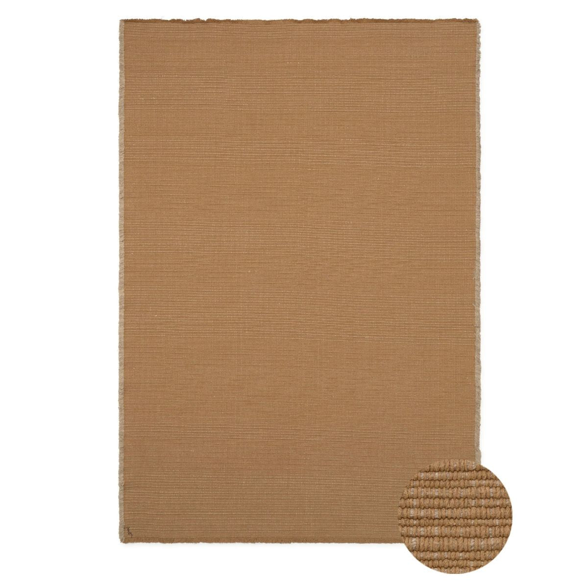LORENA CANALS - Tapis Tissé À La Main Ocre 200 X 300 Cm
