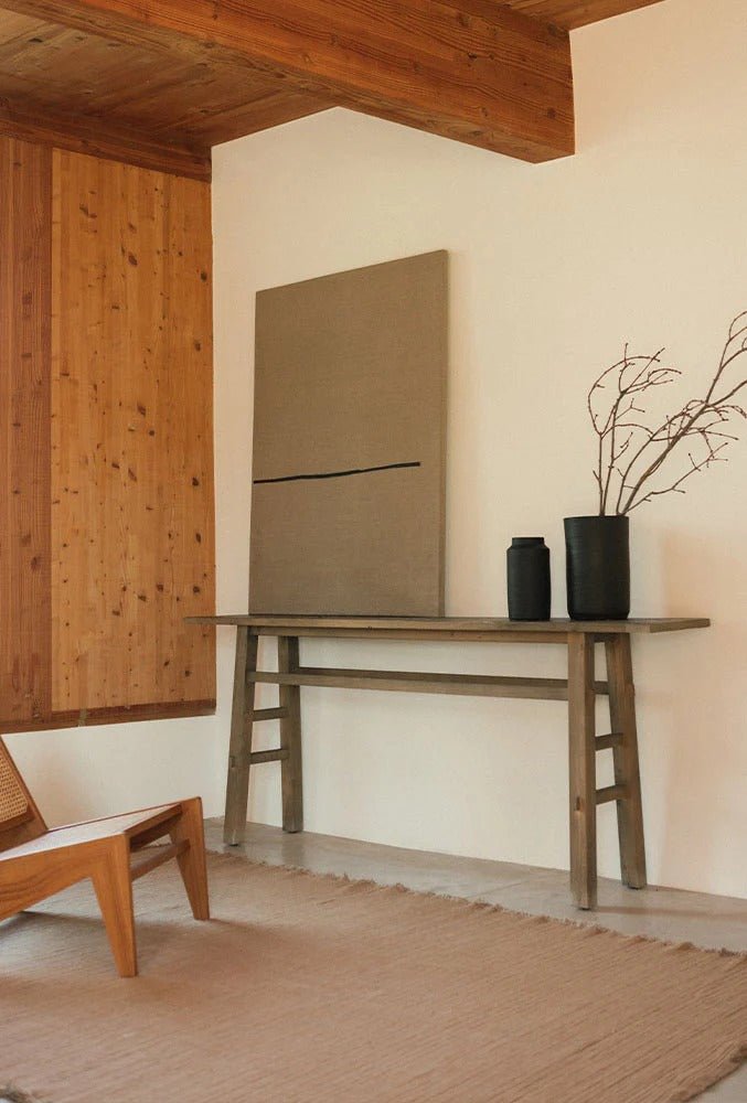 LORENA CANALS - Tapis Tissé À La Main Ocre 200 X 300 Cm