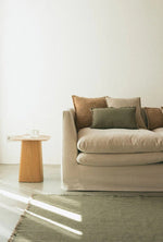 LORENA CANALS - Tapis Tissé Main Kaki 140 X 200 Cm