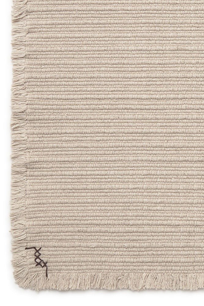 LORENA CANALS - Tapis Tissé Main Naturel 140 X 200 Cm