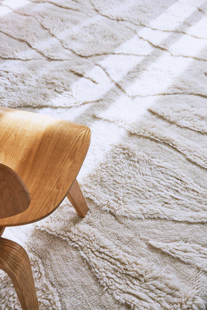 LORENA CANALS - Tapis Woolable ENKANG Ivory 250 x 350 cm