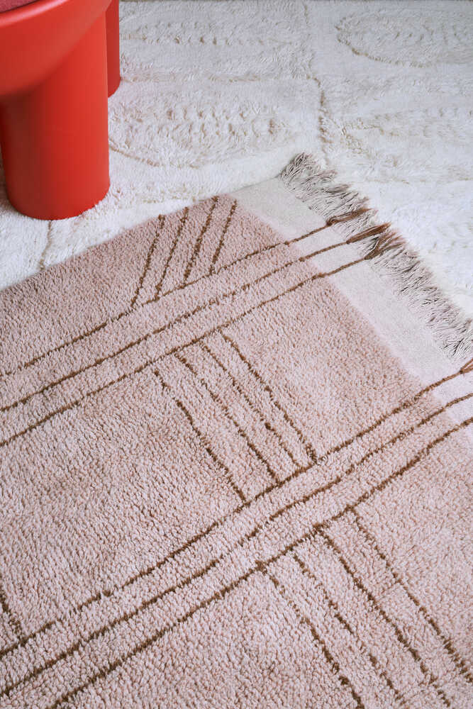 LORENA CANALS - Tapis Woolable SHUKA Dusty Pink 170 x 240 cm