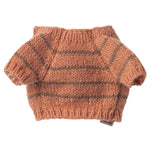 MAILEG - Accessoire Chiot, Petit, Pull Tricoté - Corail