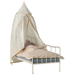 MAILEG - Auvent Lit, Miniature - Blanc Cassé