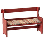 MAILEG - Banc Pour Souris Maileg - Rouge