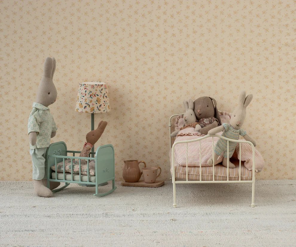 MAILEG - Berceau Pour Souris Maileg, MY - Menthe Bleue